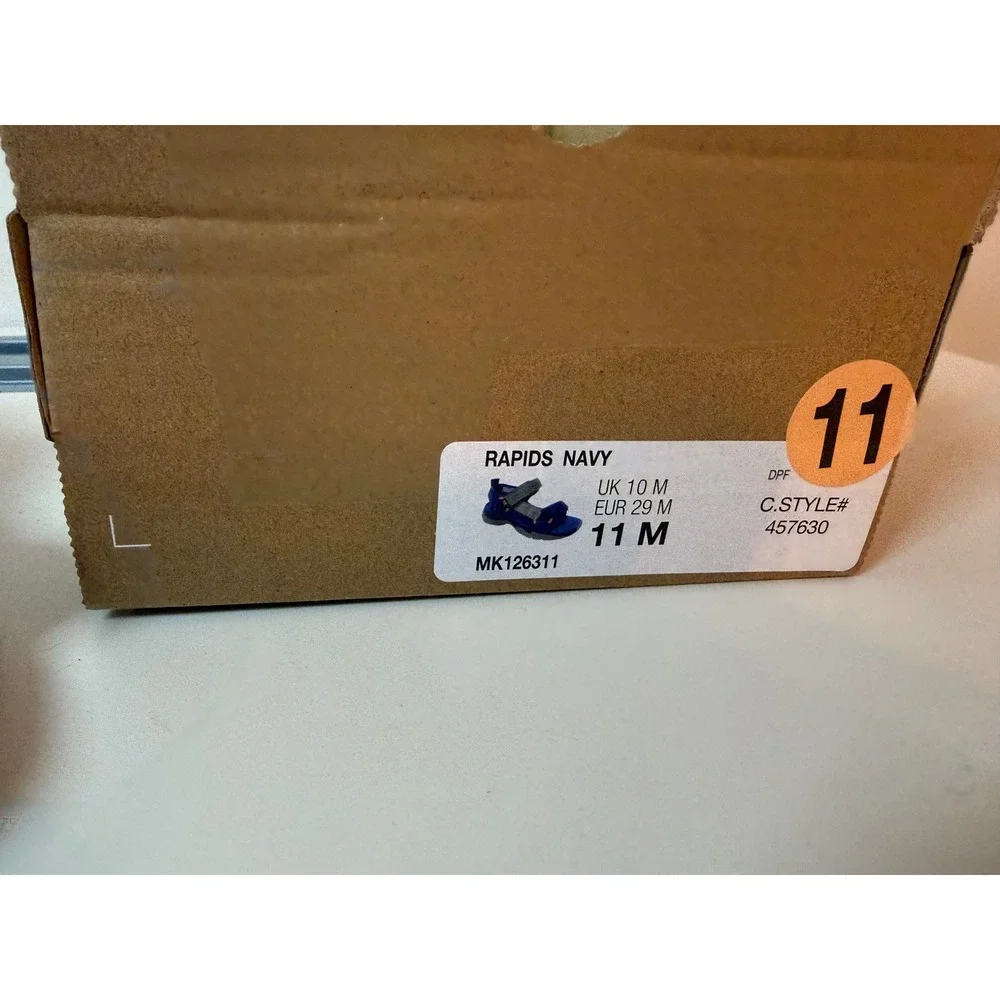 Merrell Rapids Sandals Kids Size 11 Blue Grey MK126311 Hiking Water Shoes